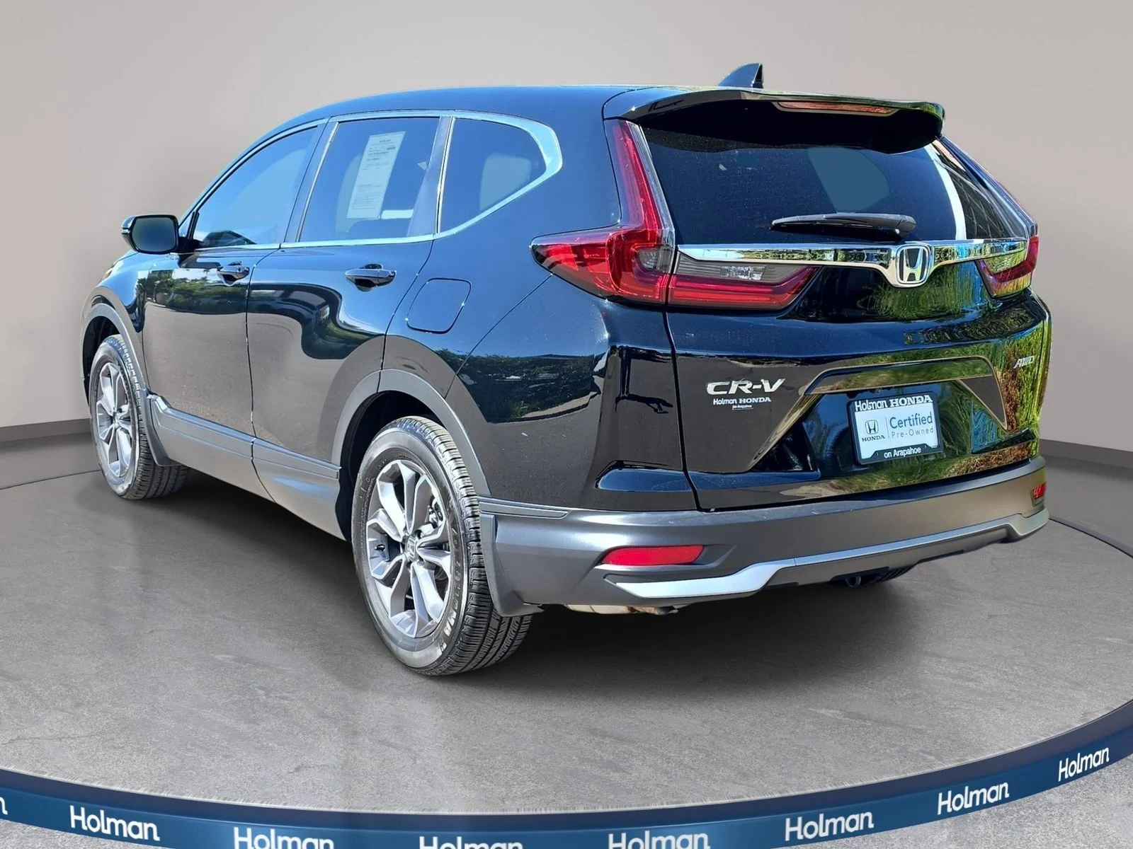 Certified Used 2021 Crystal Black Pearl Honda EX image 7