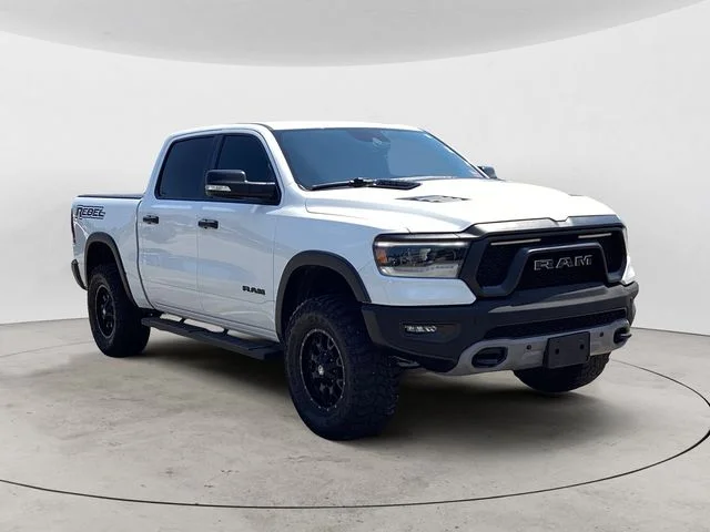 Used 2022 Bright White Clearcoat Ram Rebel image 7