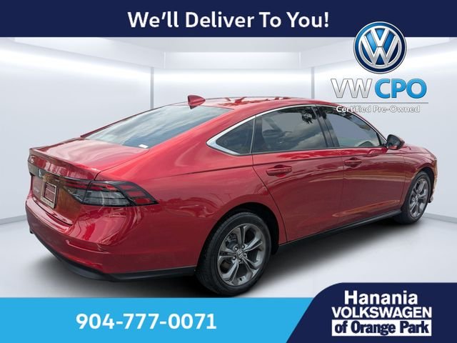 Certified Used 2023 Red Honda EX image 3