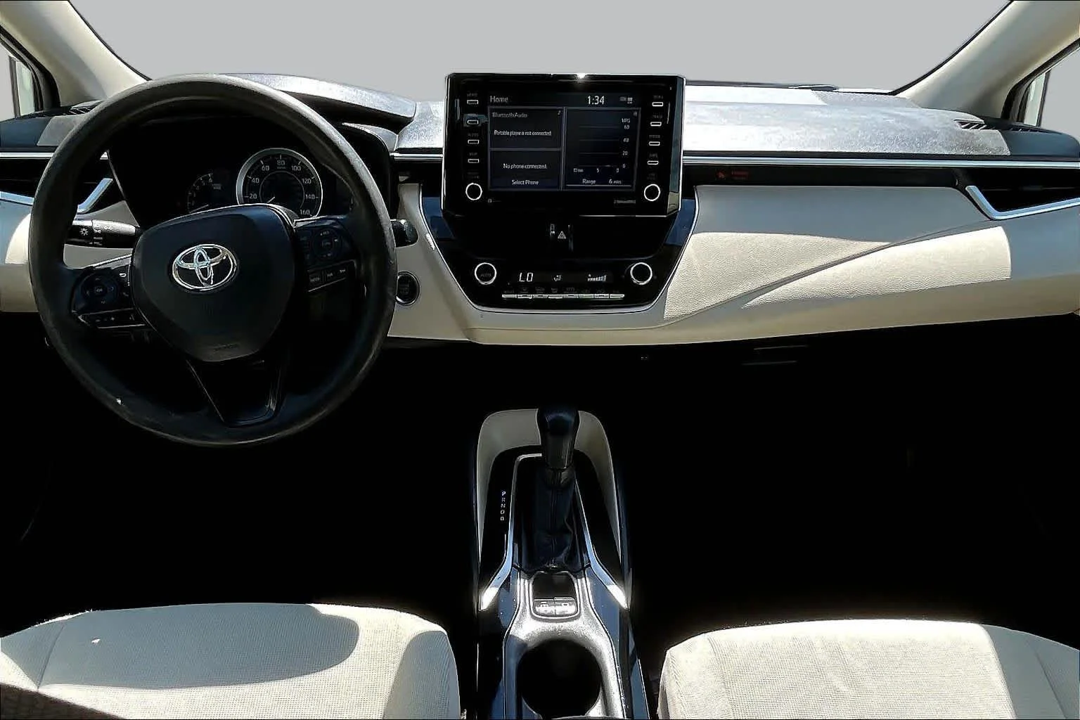 Used 2021 Super White Toyota LE image 15