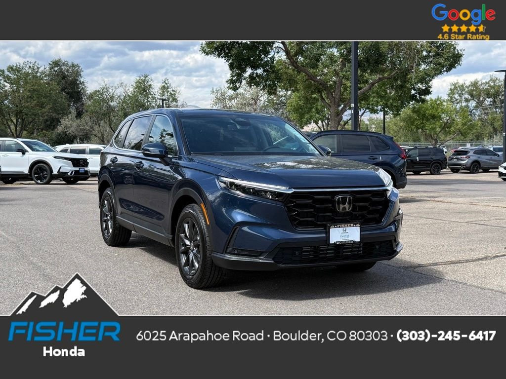 Certified Used 2026 Canyon River Blue Metallic Honda AWD EX-L image 1
