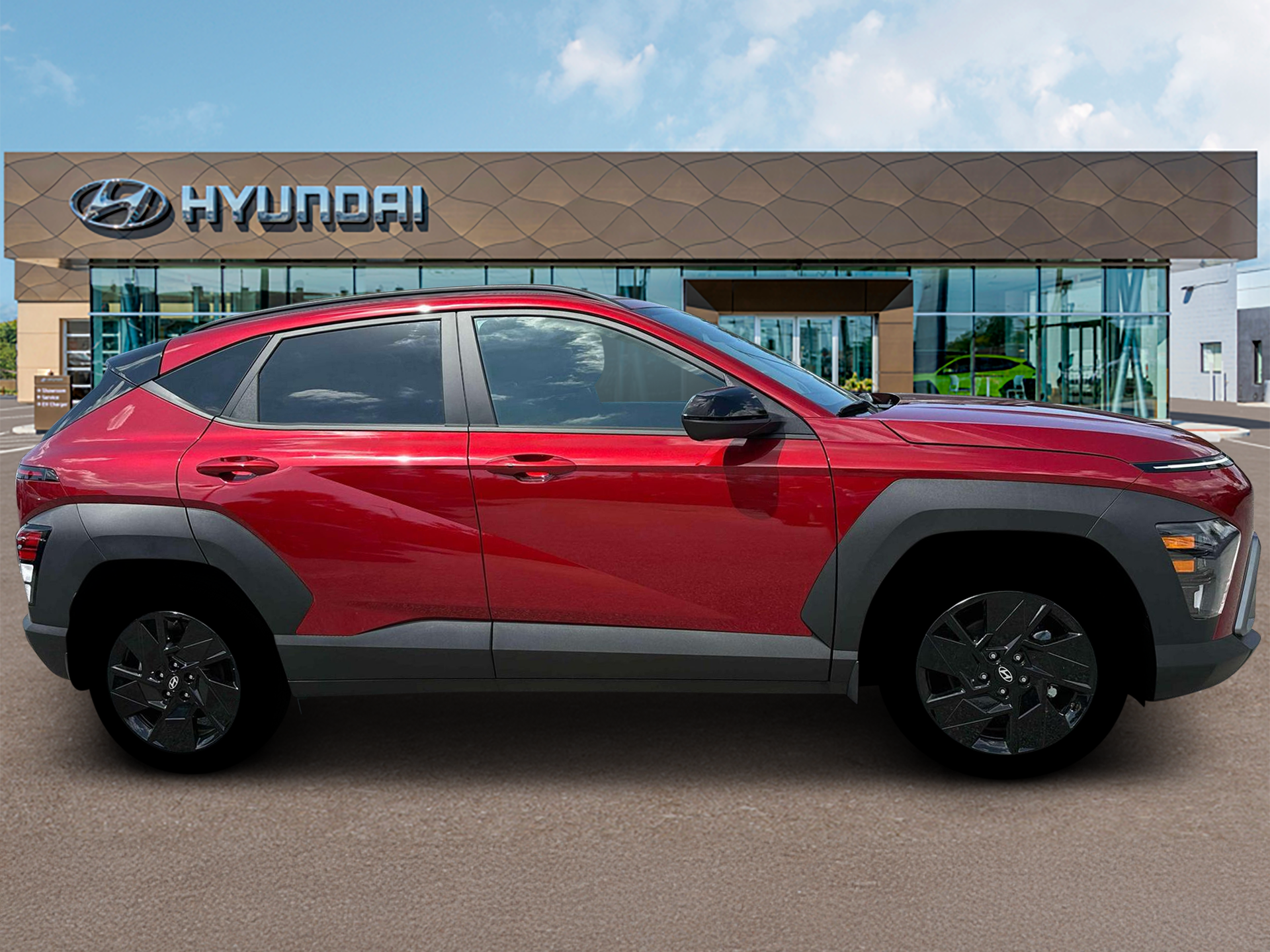 New 2026 Red Hyundai SEL Sport FWD image 8