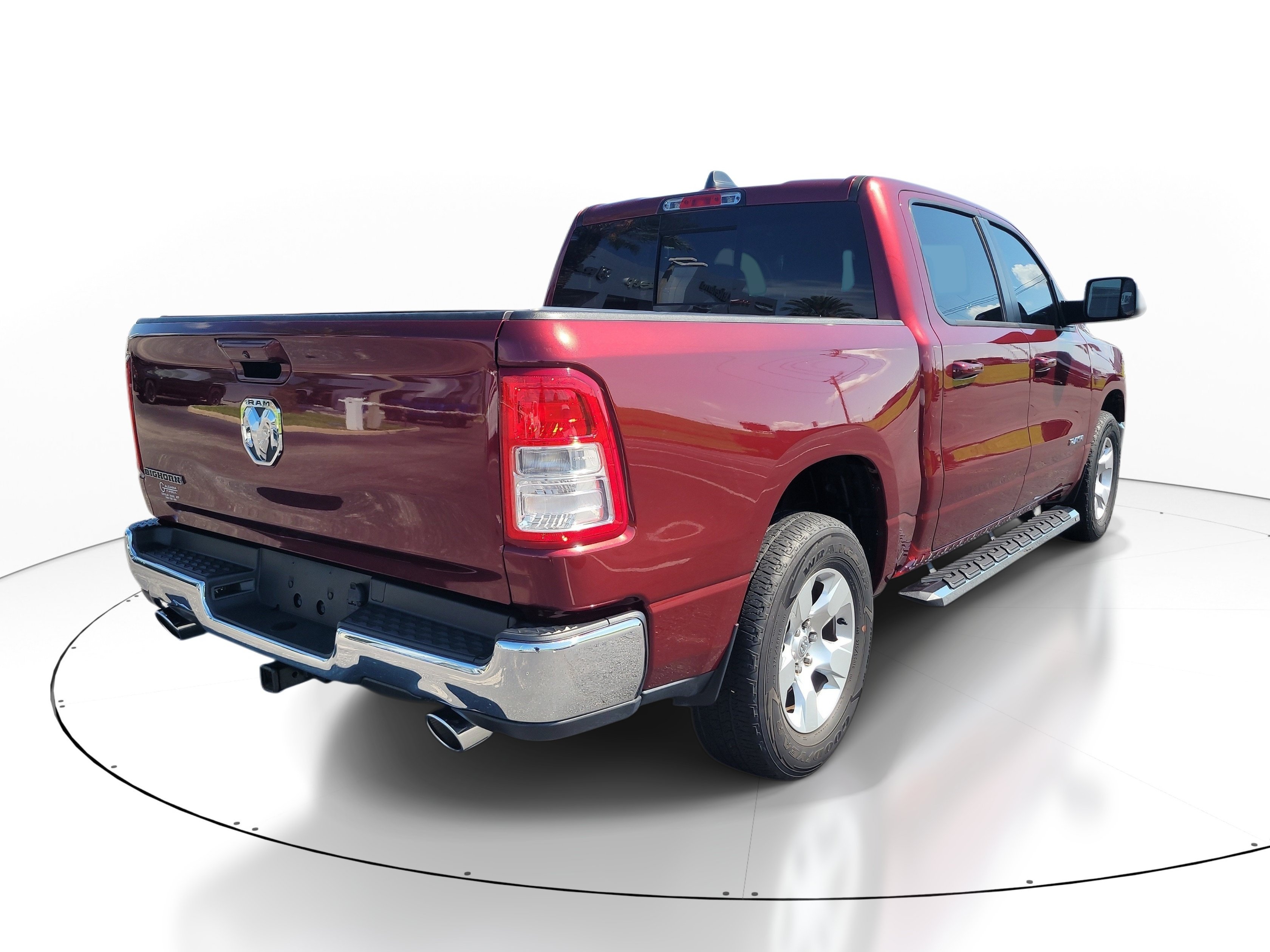 Used 2021 Delmonico Red Pearlcoat Ram Big Horn image 4