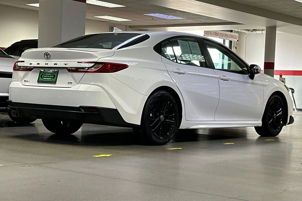Certified Used 2025 White Toyota SE image 4