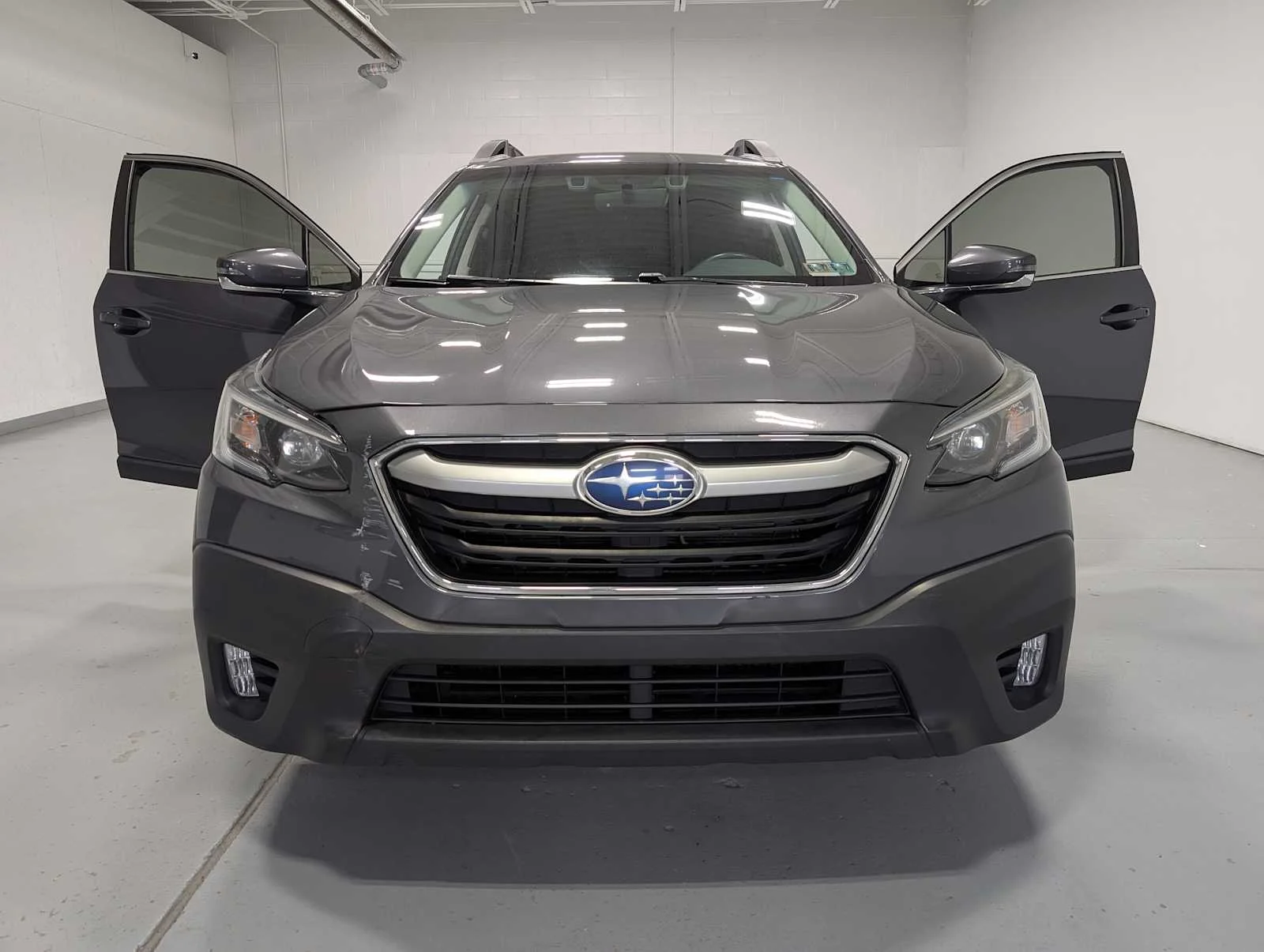 Used 2021 Magnetite Gray Metallic Subaru Premium image 15