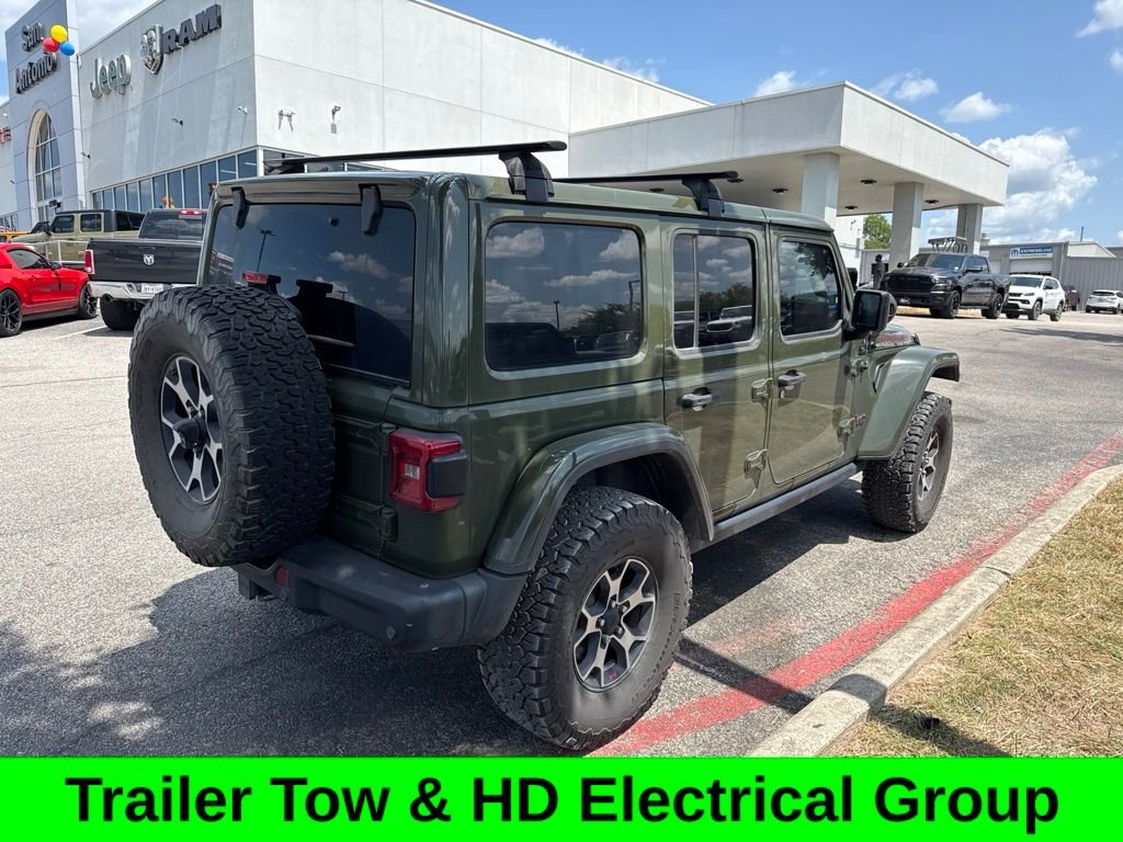 Used 2021 Green Jeep Unlimited Rubicon image 6