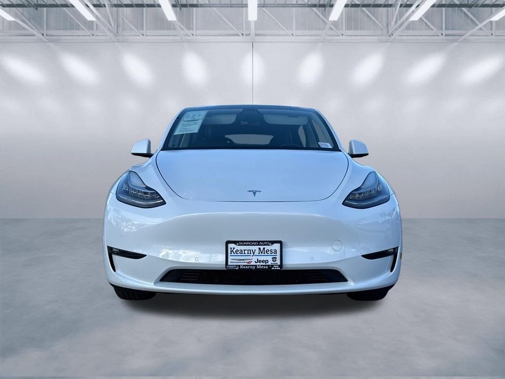 Used 2022 Tesla Model Y Long Range with VIN 7SAYGDEE1NF350551 for sale in San Diego, CA
