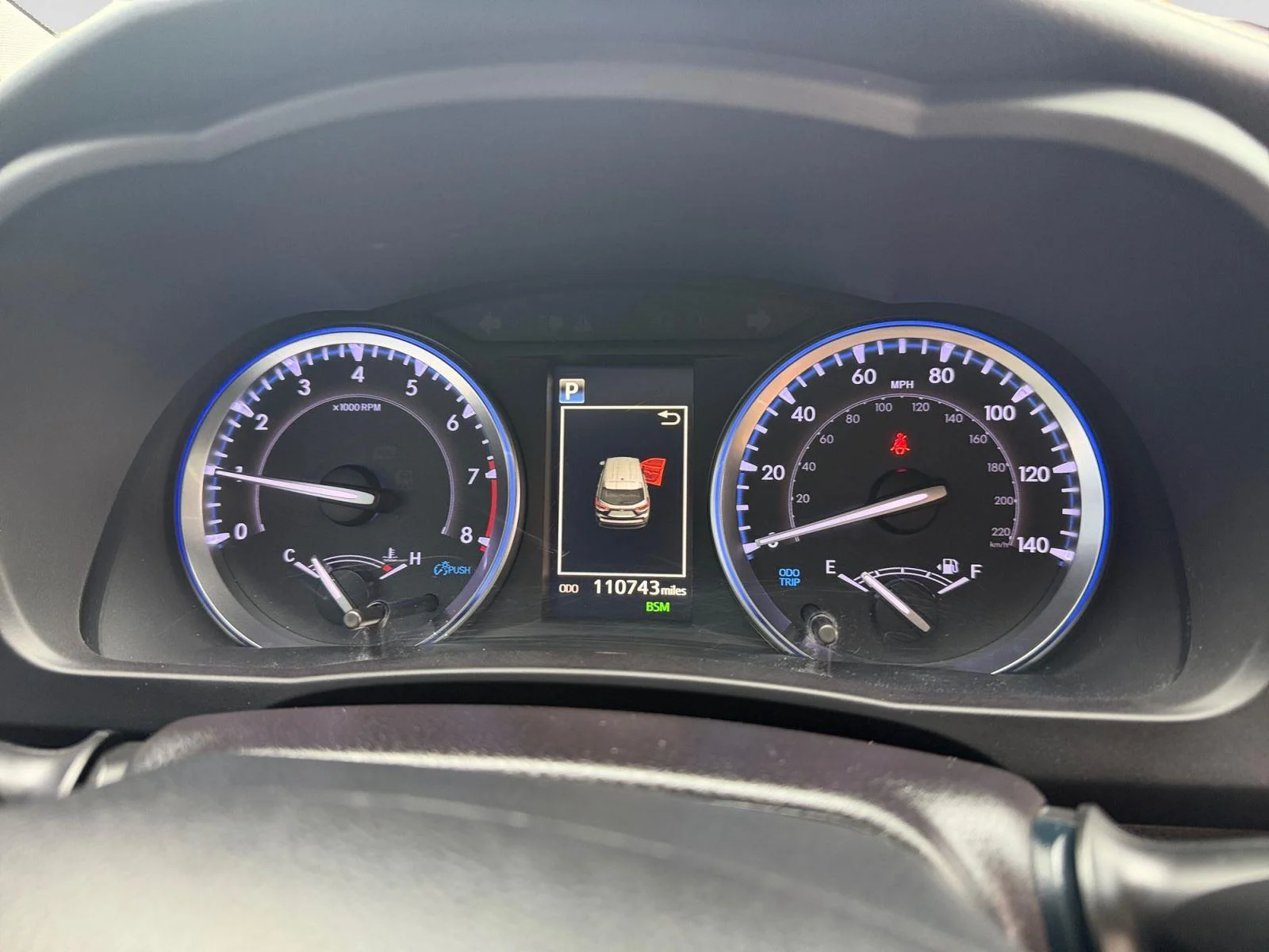 Used 2019 Celestial Silver Metallic Toyota XLE image 17