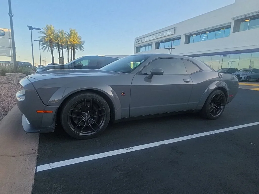Used 2019 Gray Dodge R/T Scat Pack Widebody image 3