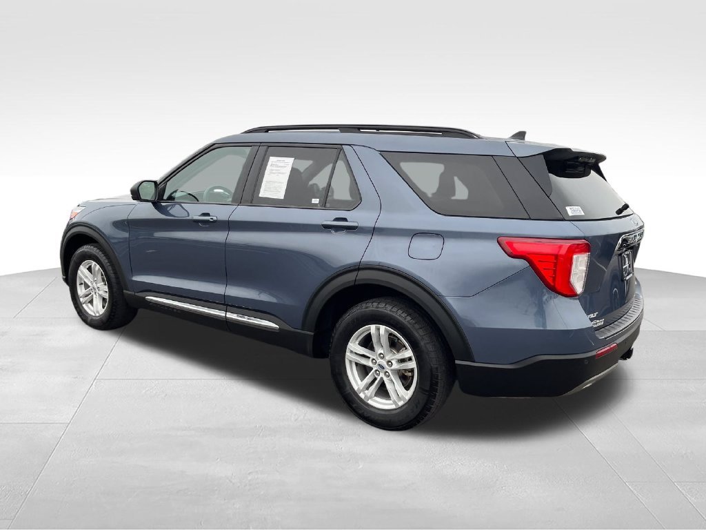 Used 2021 Blue Ford XLT image 3