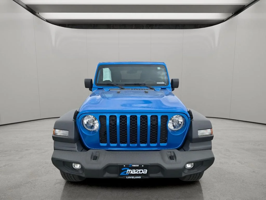Used 2024 Hydro Blue Pearlcoat Jeep Sport image 8