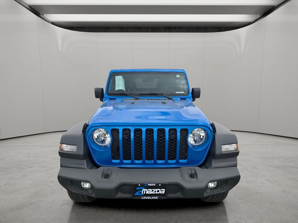 Used 2024 Hydro Blue Pearlcoat Jeep Sport image 8