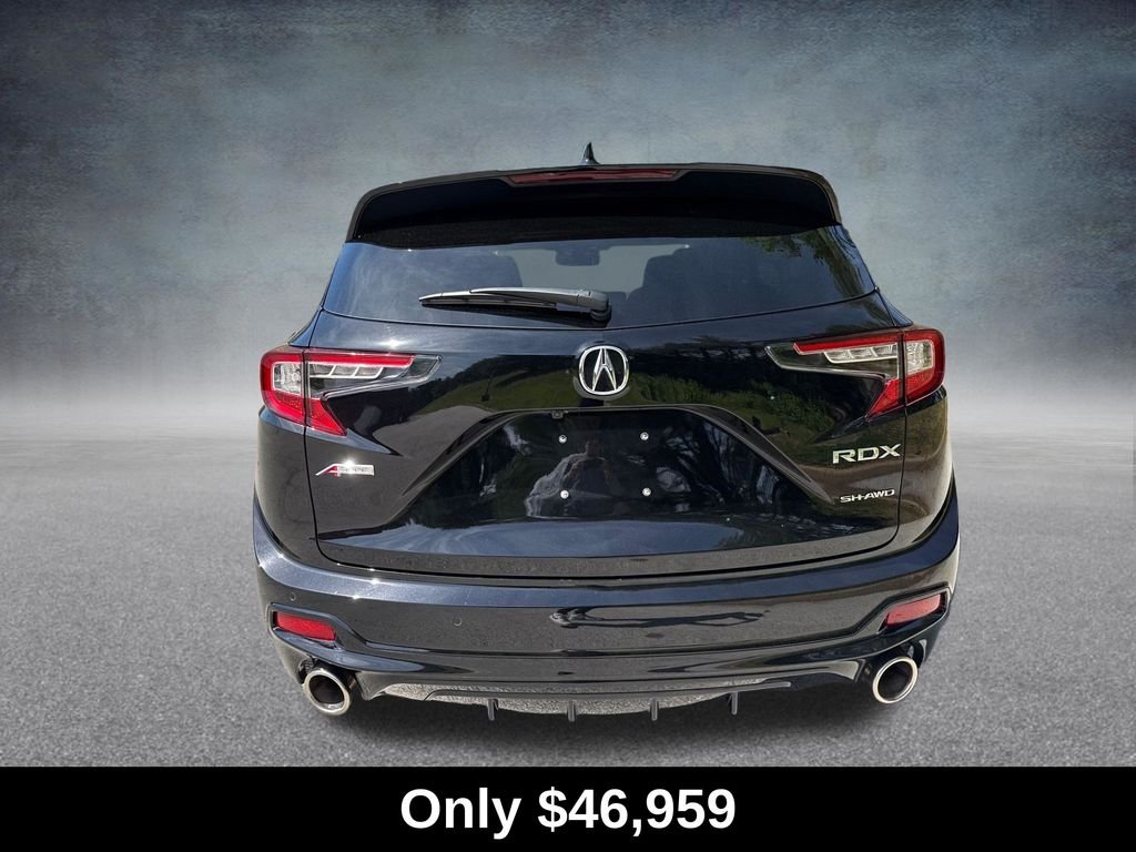 Used 2025 Black Acura A-Spec Advance Package image 4