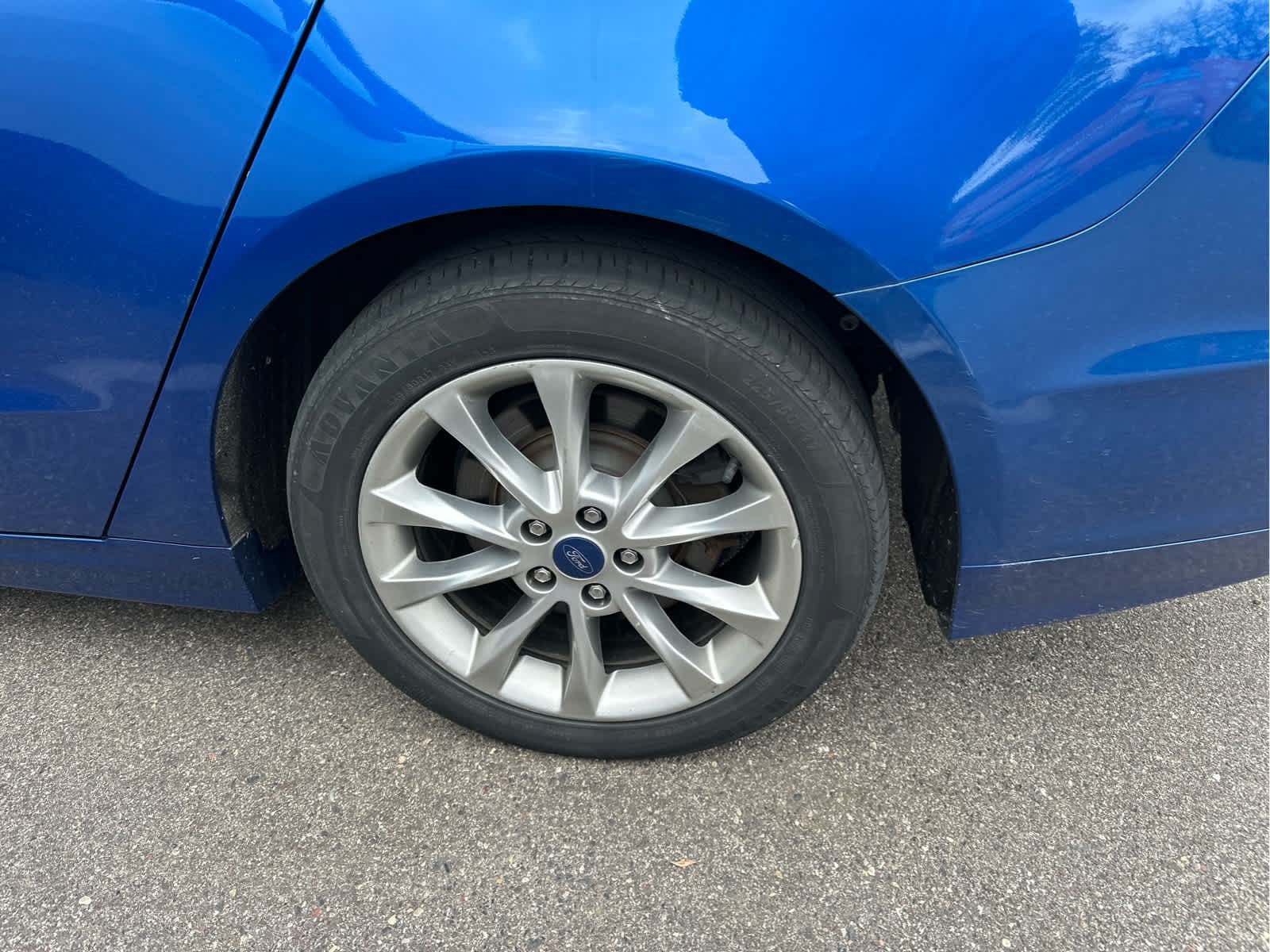Used 2017 Lightning Blue Metallic Ford Titanium image 8