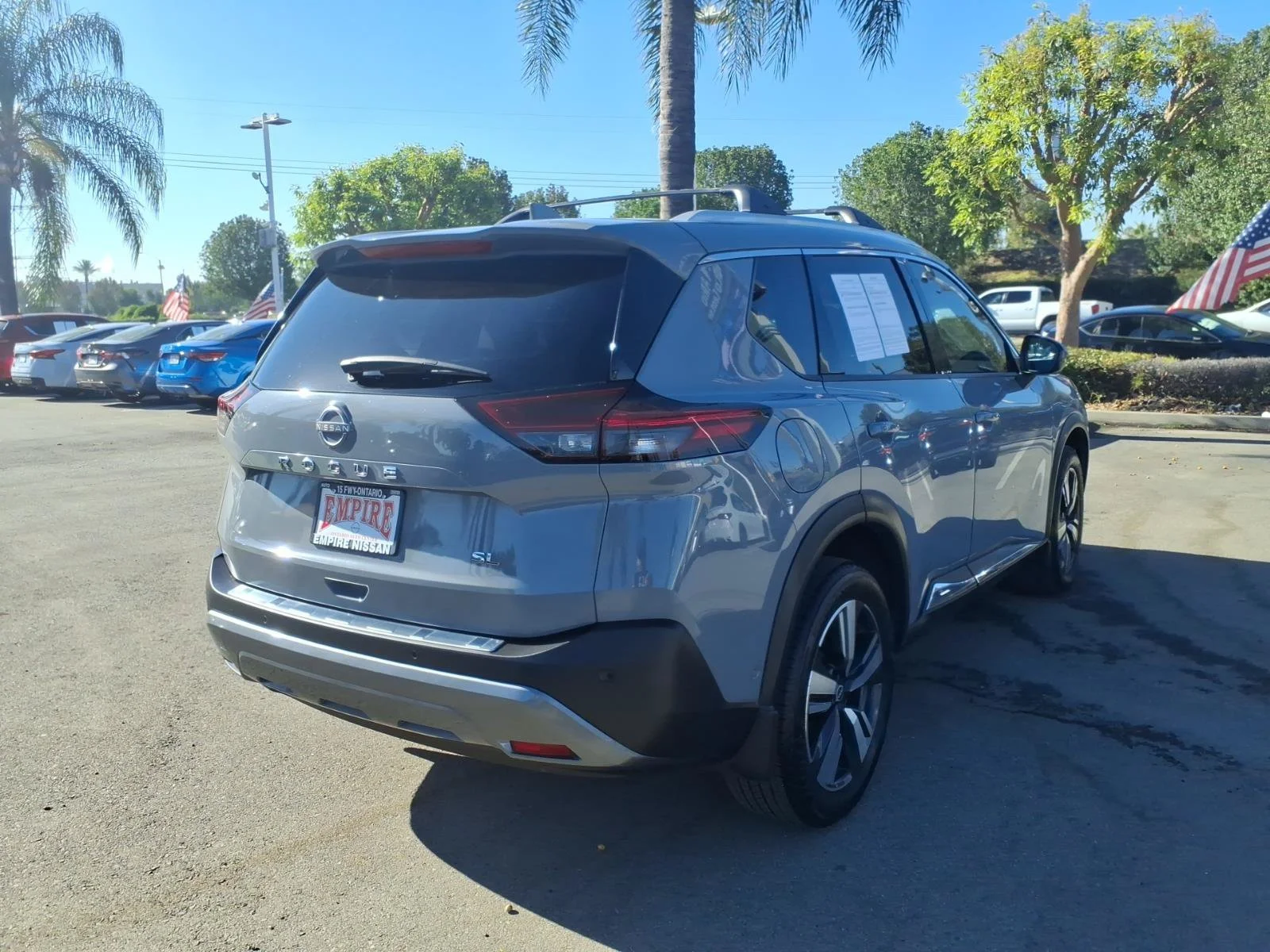 Certified Used 2023 Boulder Gray Pearl Nissan SL image 7