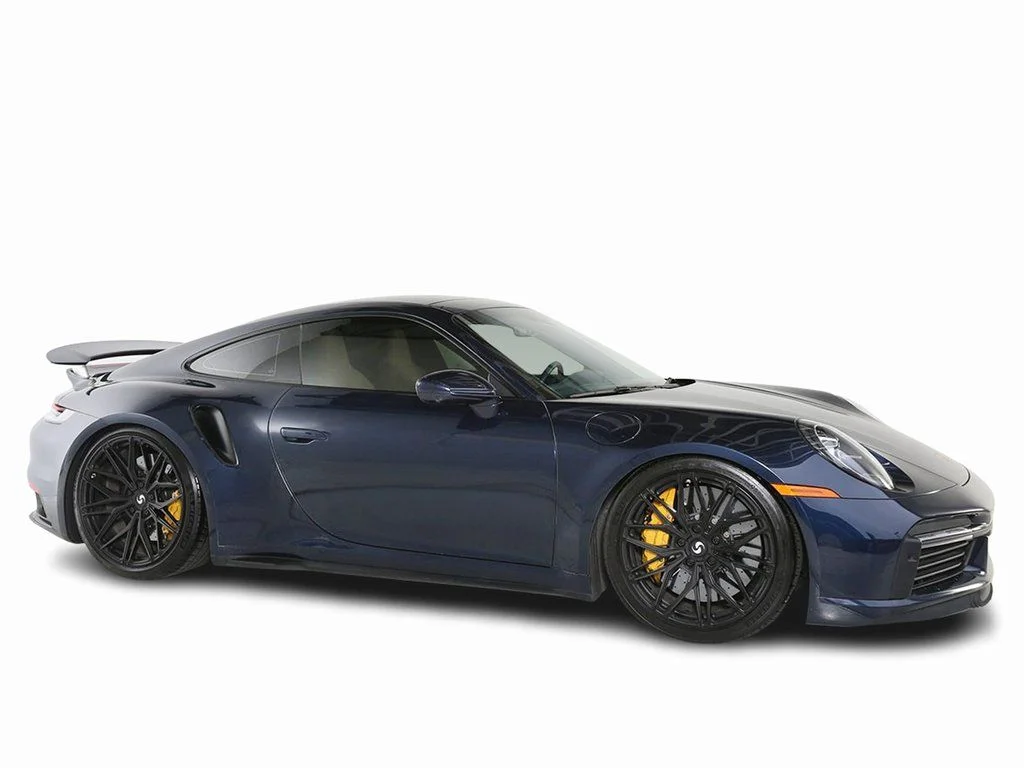 Used 2022 Blue Porsche Turbo S image 9