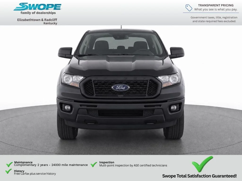 Used 2020 SHADOW BLACK Ford XL 2WD SuperCab 6' Box image 6