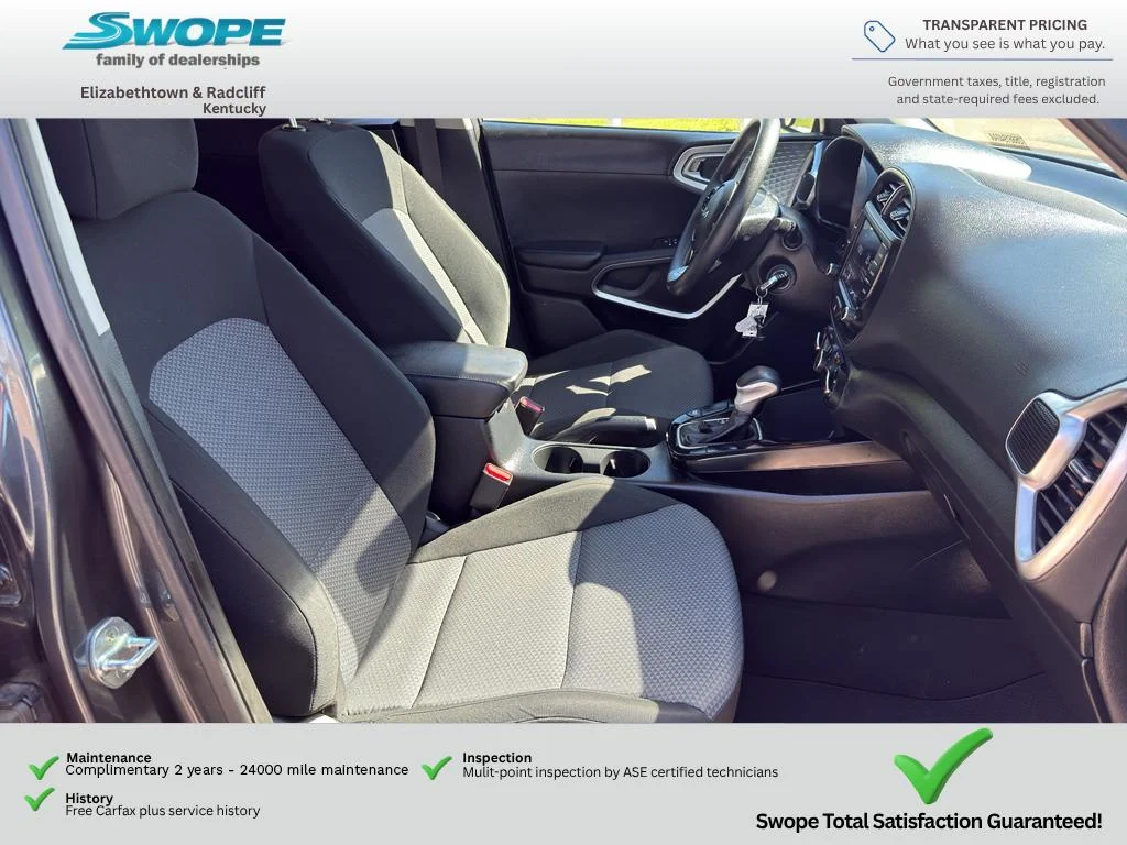 Used 2022 Gravity Gray Kia LX image 17
