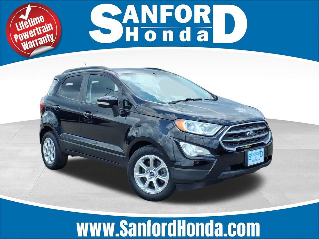 Used 2020 Shadow Black Ford SE image 1