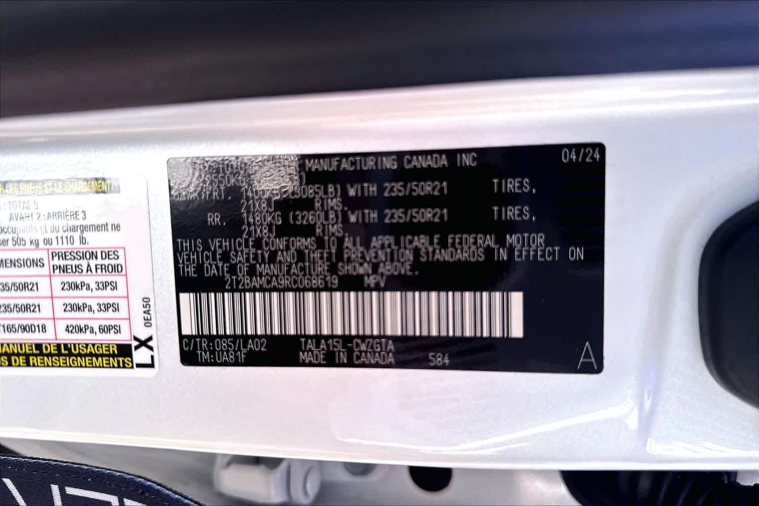 Used 2024 Eminent White Pearl Lexus Luxury image 33