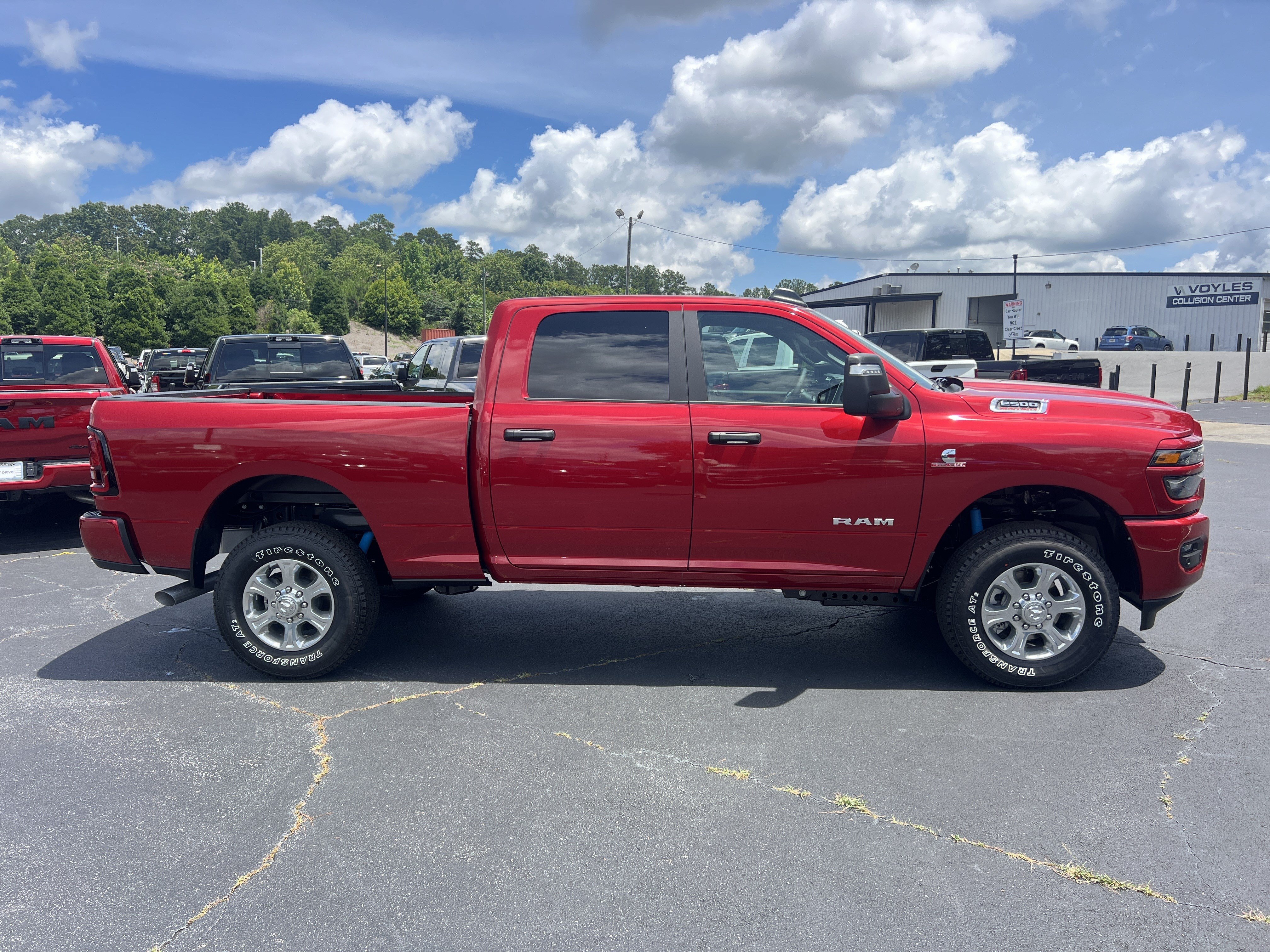New 2026 Molten Red Pearlcoat Ram Big Horn image 9