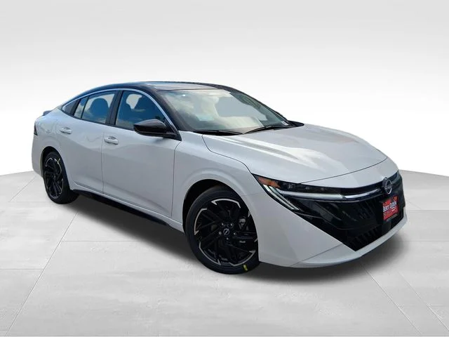 New 2026 Aspen White TriCoat / Super Black Two-tone Nissan SR image 1