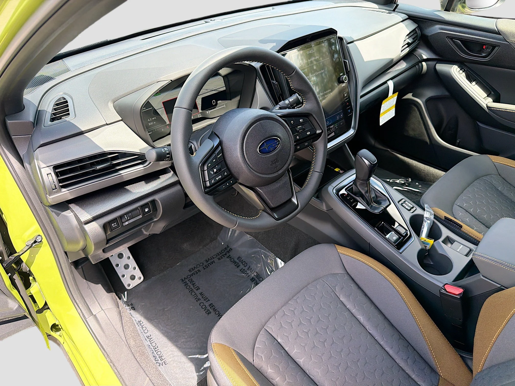 New 2026 Citron Yellow Pearl Subaru Sport Hybrid image 24