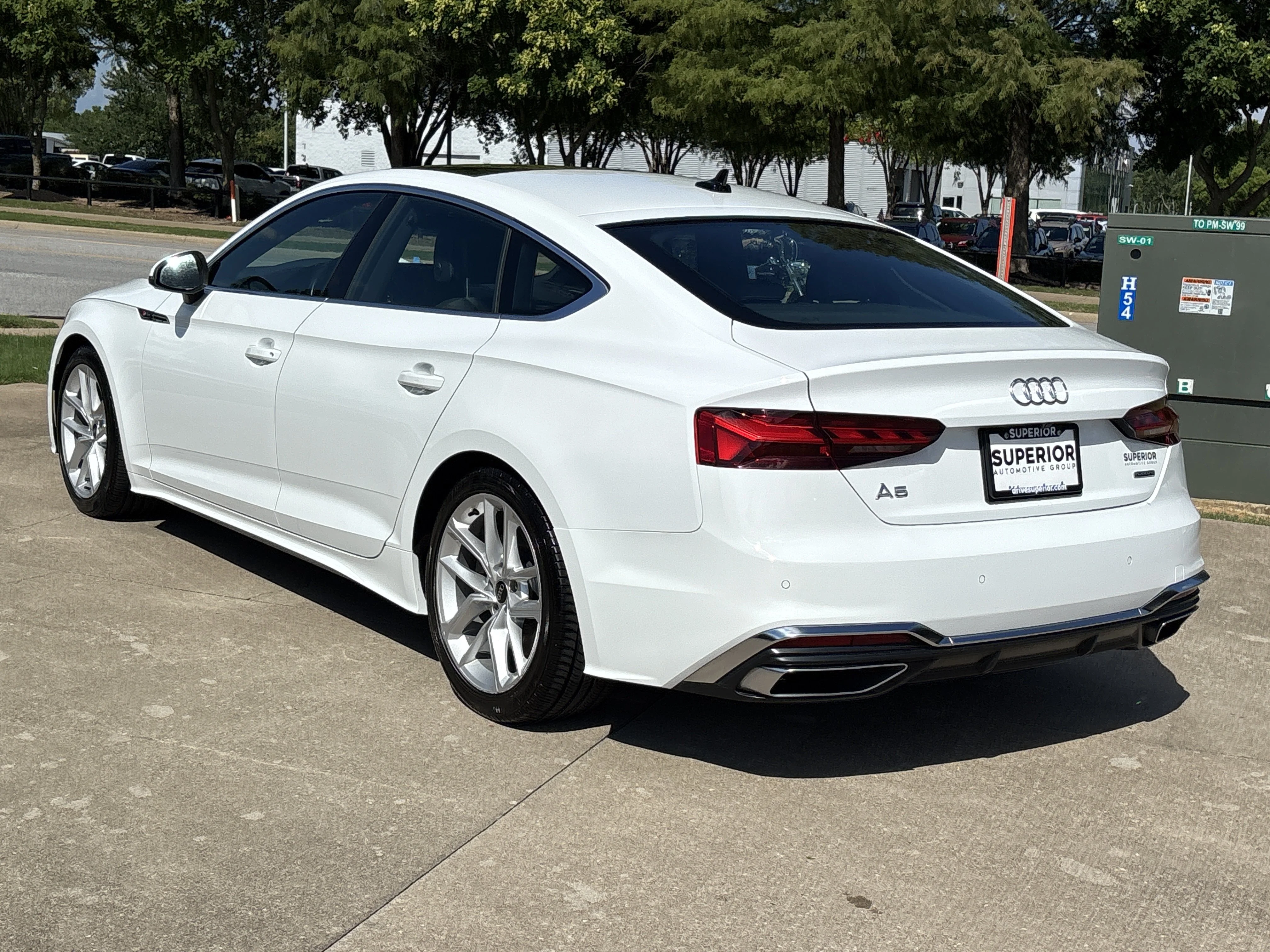 Used 2024 Arkona White Audi 45 S line Premium Plus AWD image 9