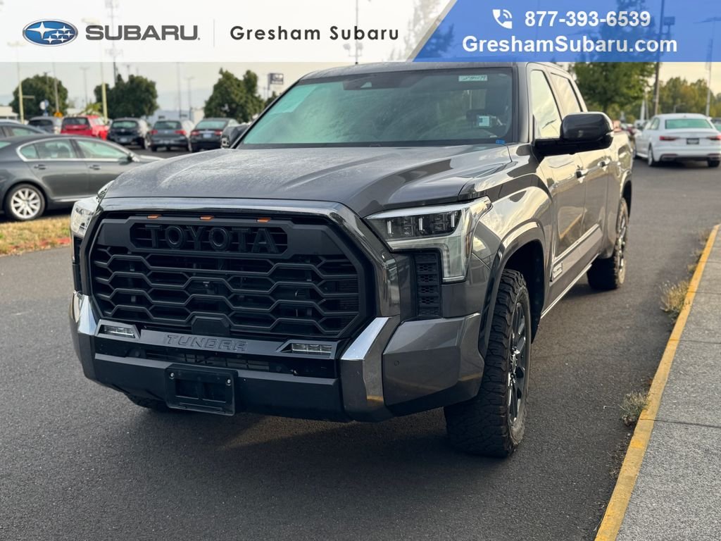 Used 2024 Magnetic Gray Metallic Toyota Platinum image 1