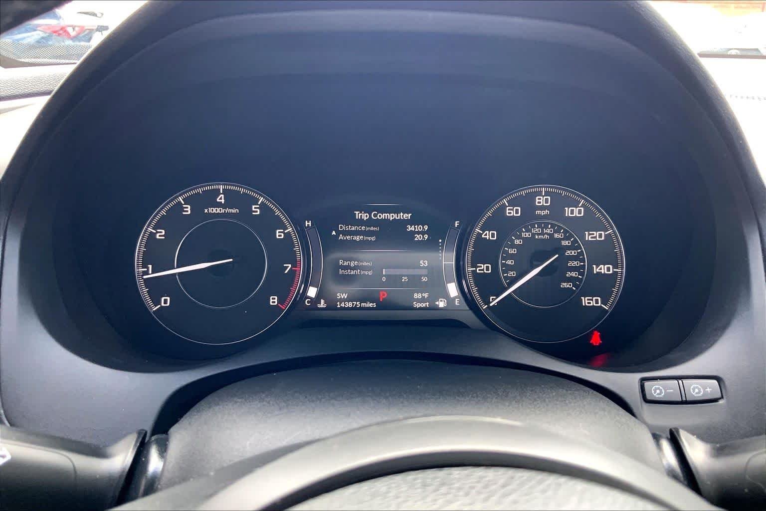 Used 2020 Platinum White Pearl Acura  image 26