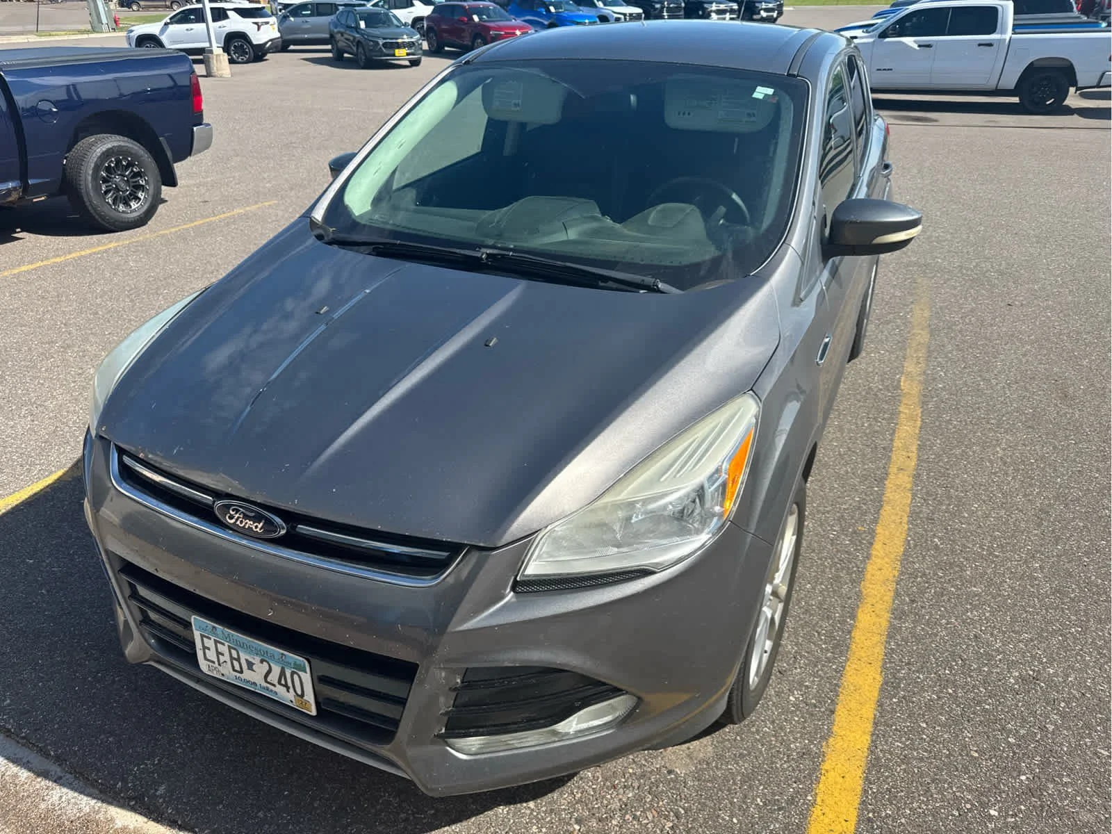 Used 2013 Ford Escape SEL with VIN 1FMCU0H99DUA41046 for sale in Cambridge, MN