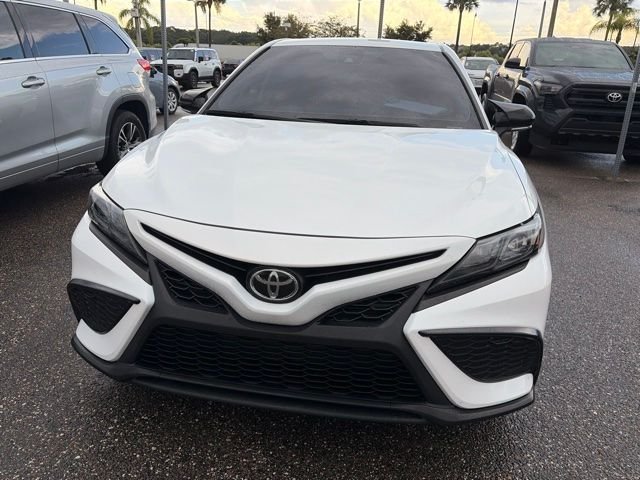 Certified Used 2024 White Toyota SE image 2