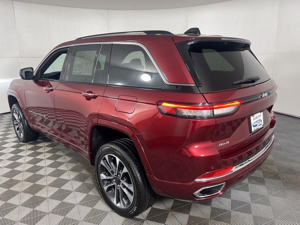Used 2024 Velvet Red Pearlcoat Jeep Overland image 7