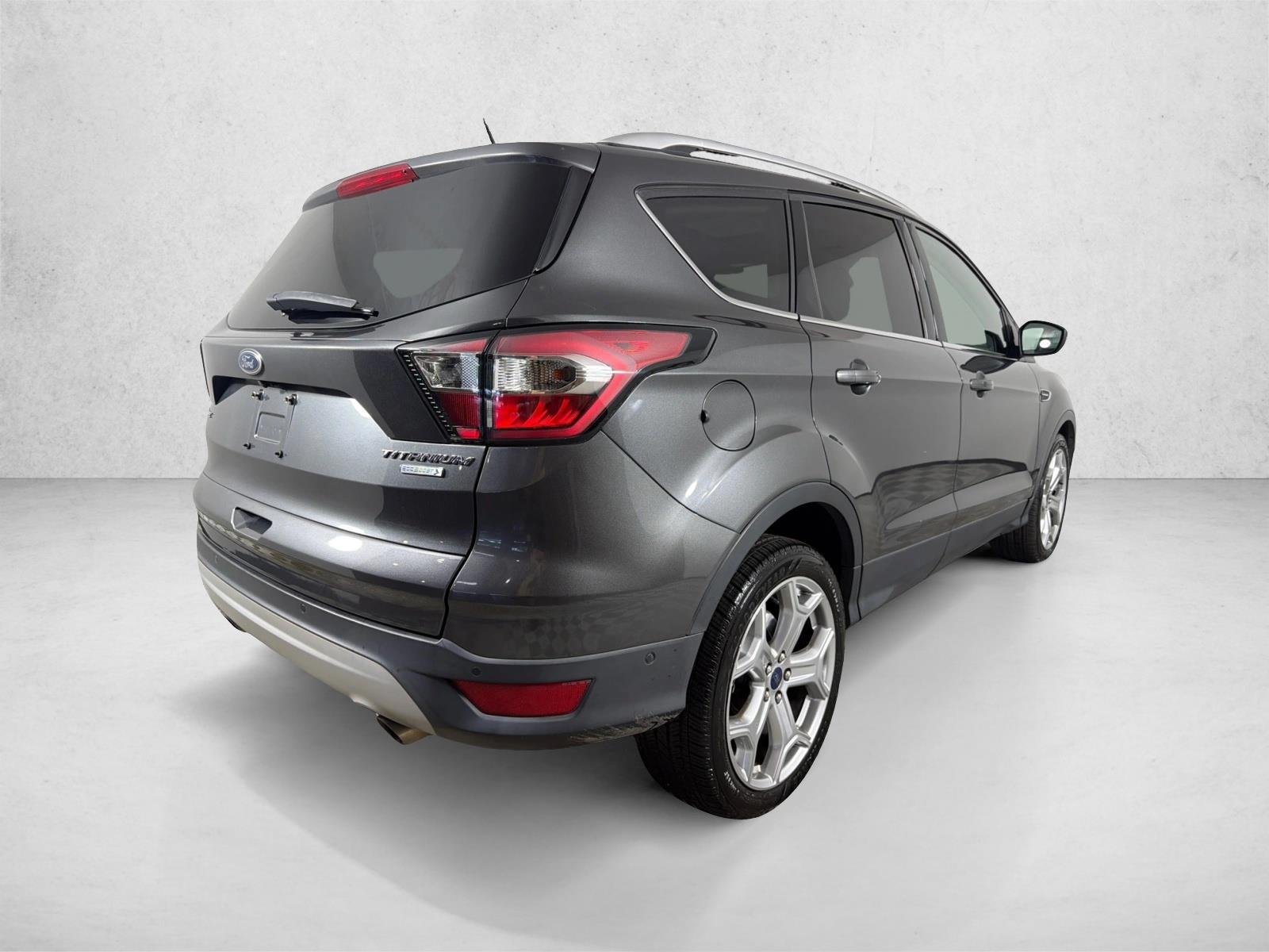 Used 2017 Magnetic Metallic Ford Titanium image 4