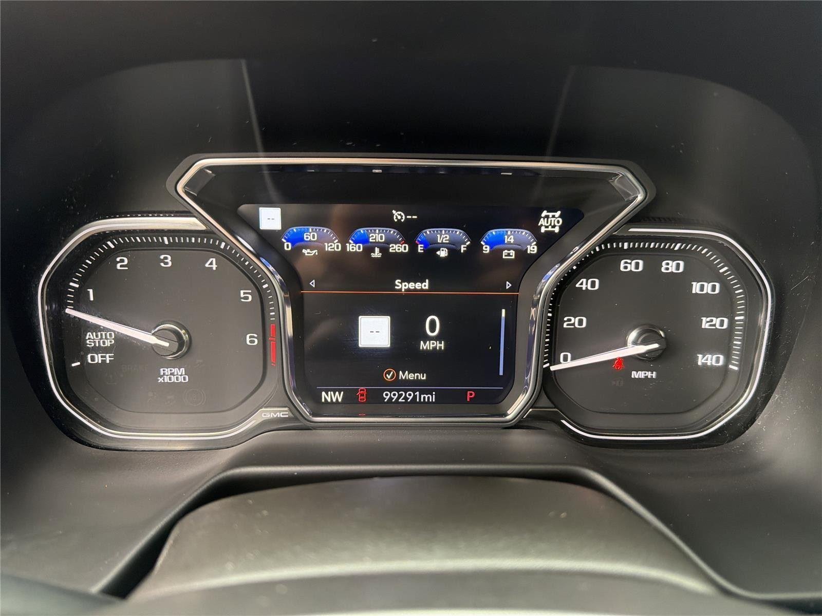 Used 2021 Satin Steel Metallic GMC SLT image 17