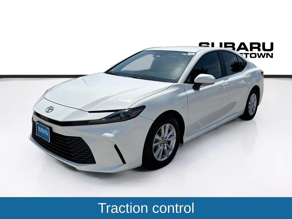 Used 2025 White Toyota LE image 3