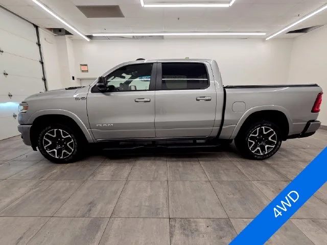 Used 2025 Billet Silver Metallic Clearcoat Ram Laramie image 2