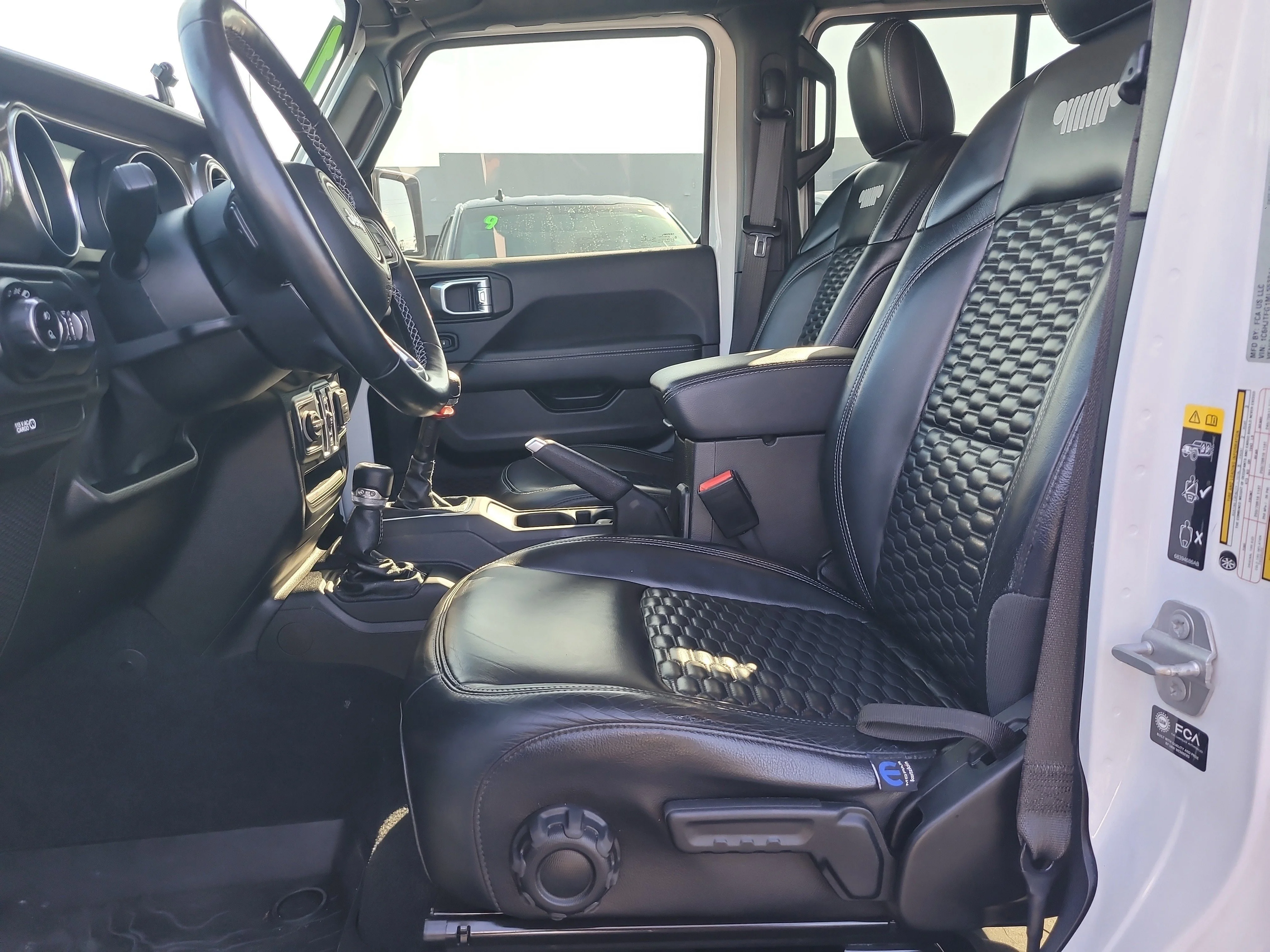 Used 2021 Bright White Clearcoat Jeep Overland image 17