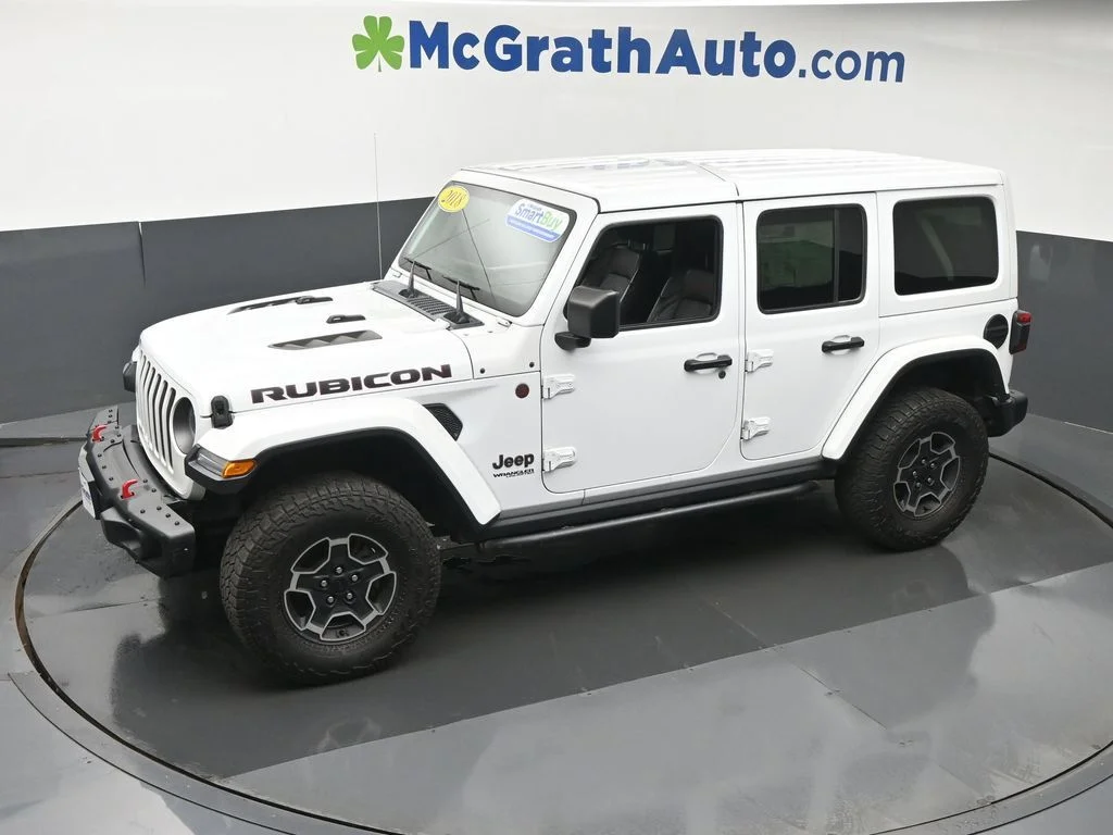 Used 2018 White Jeep Unlimited Rubicon image 22
