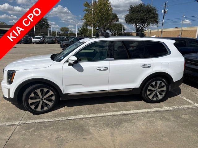 Used 2022 Glacial White Pearl Kia S image 1