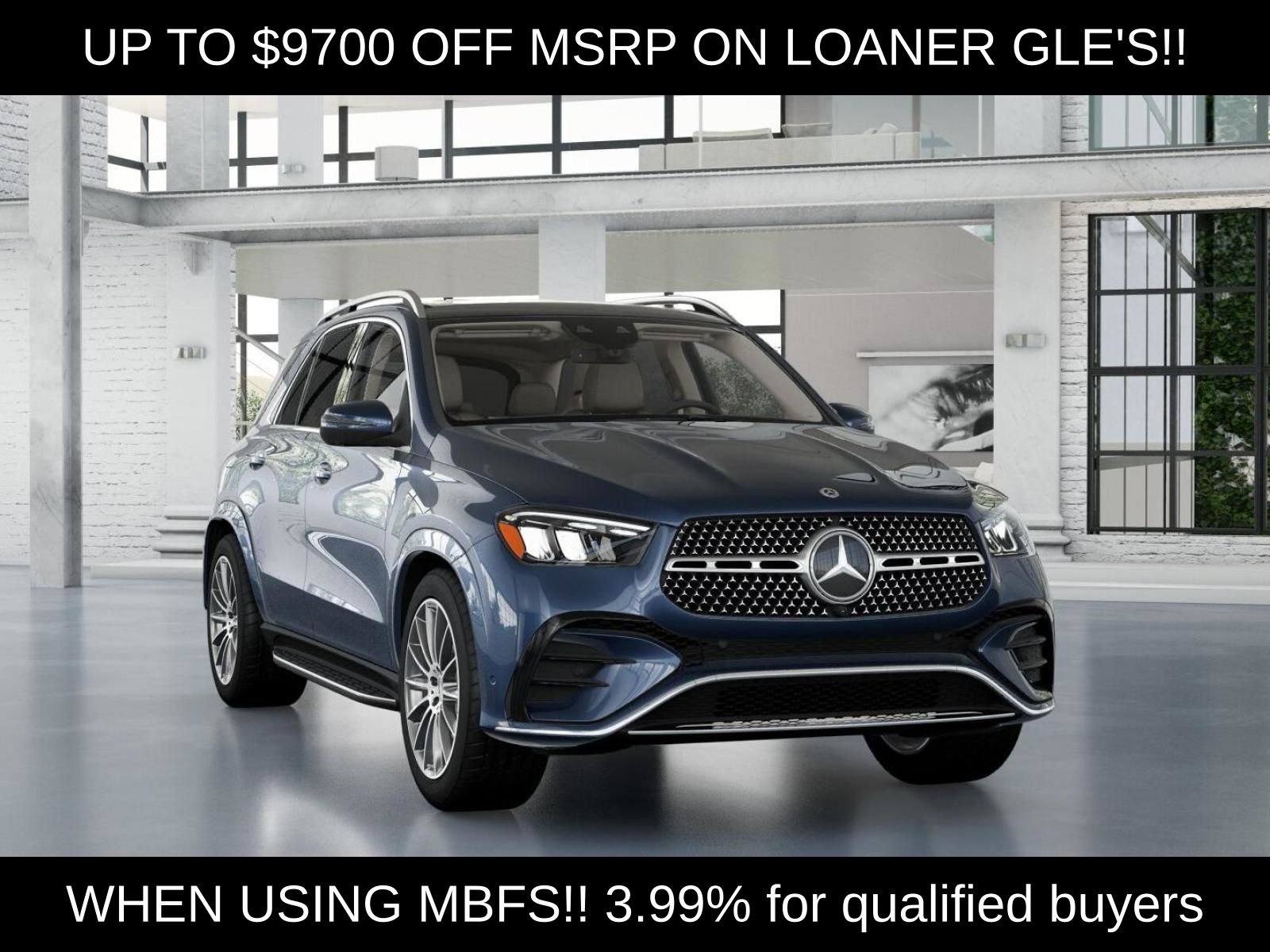 Certified Used 2026 Blue Mercedes-Benz GLE 450 image 10