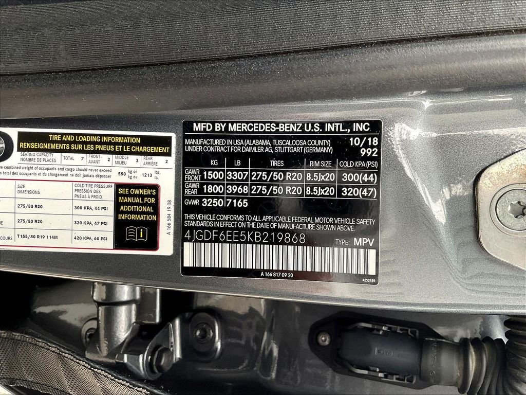 Used 2019 Selenite Gray Metallic Mercedes-Benz GLS 450 image 6