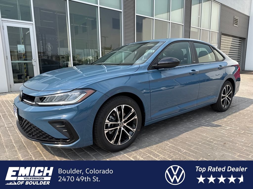 New 2026 Monterey Blue Pearl Volkswagen 1.5T Sport image 1