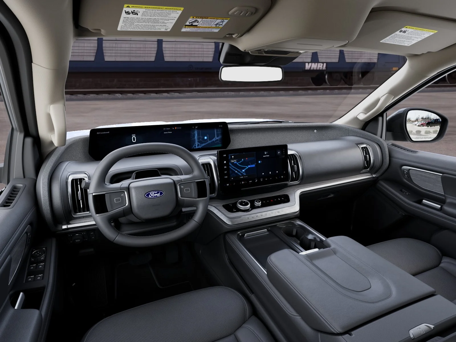 New 2027 Star White Metallic Tri-Coat Ford Platinum image 9