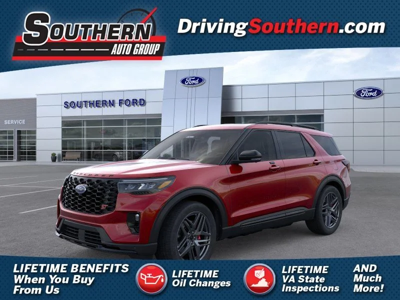 New 2026 Rapid Red Metallic Tinted Clearcoat Ford ST image 1