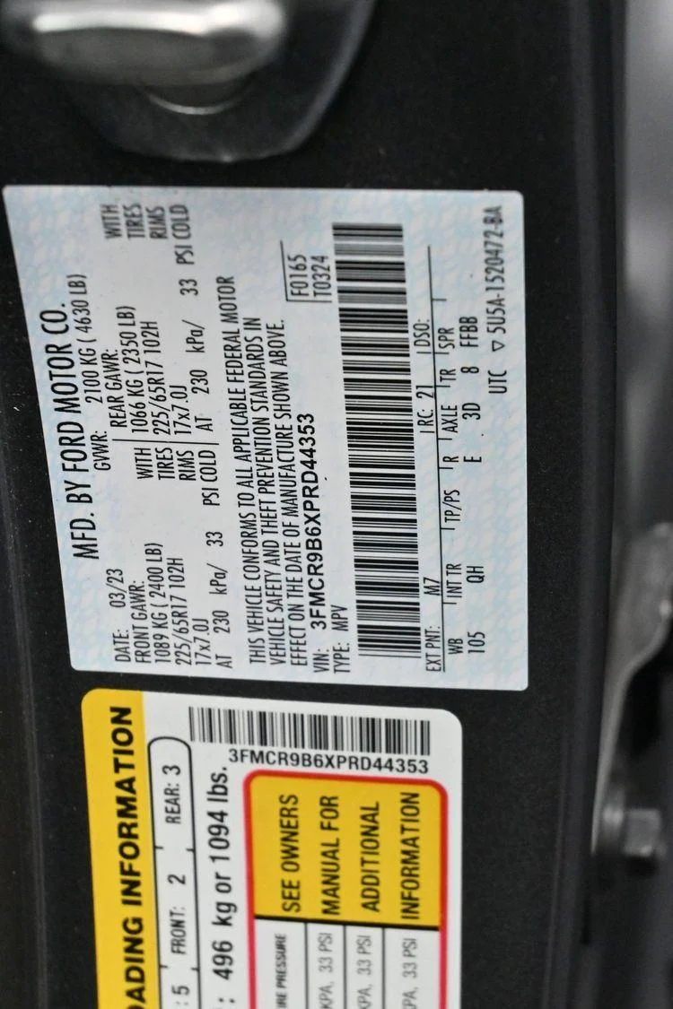 Used 2023 Carbonized Gray Ford Big Bend image 34
