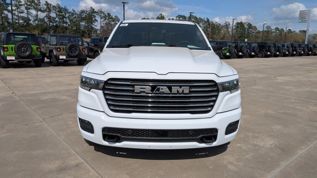 New 2026 Bright White Clear-Coat Exterior Paint RAM Laramie image 8