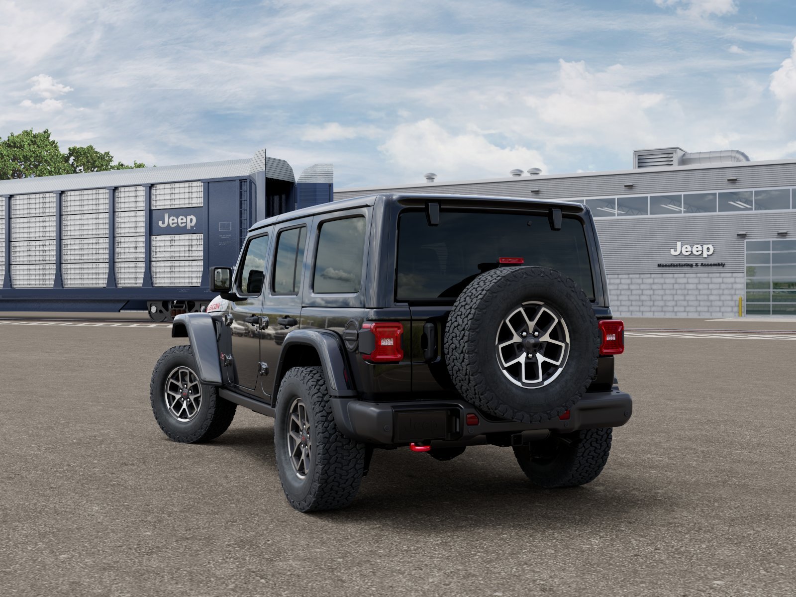 Used 2026 Black Clearcoat Jeep Rubicon X image 3