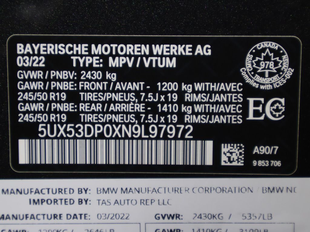 2022 BMW X3 30i - Photo 48