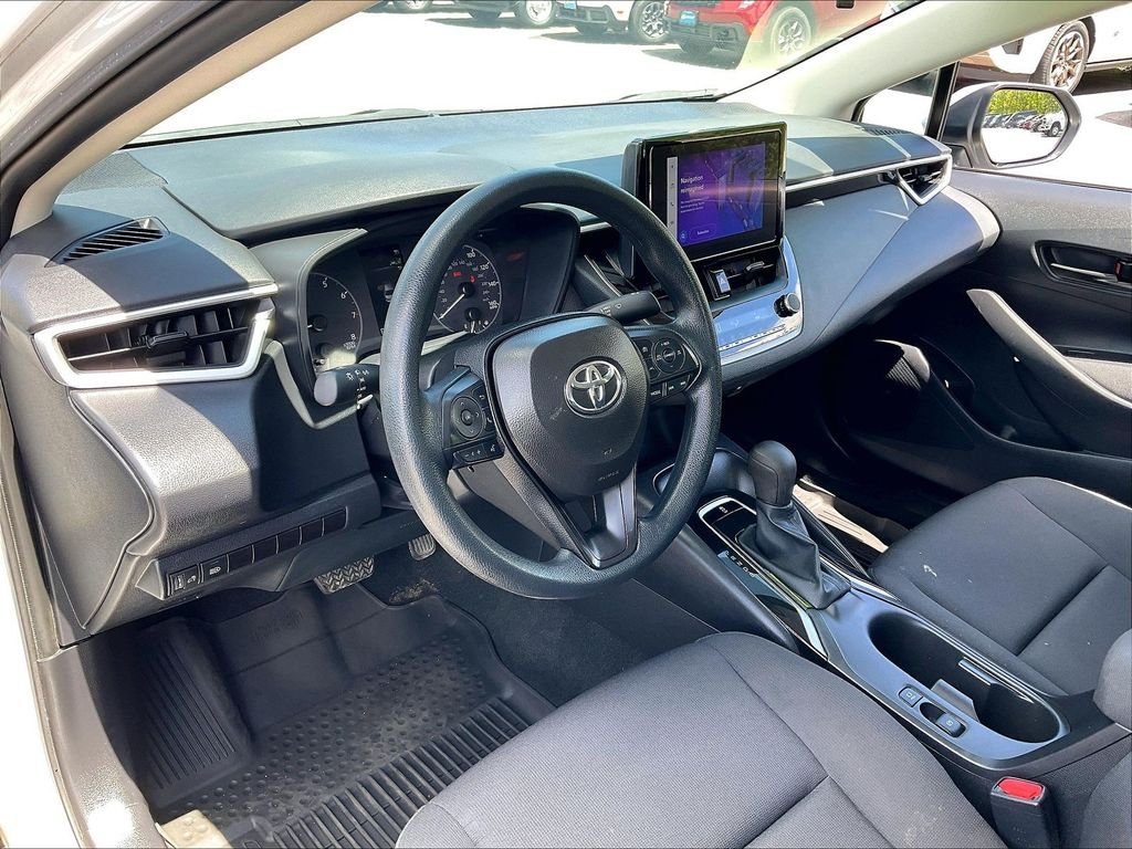 Used 2025 Classic Silver Metallic Toyota LE image 8